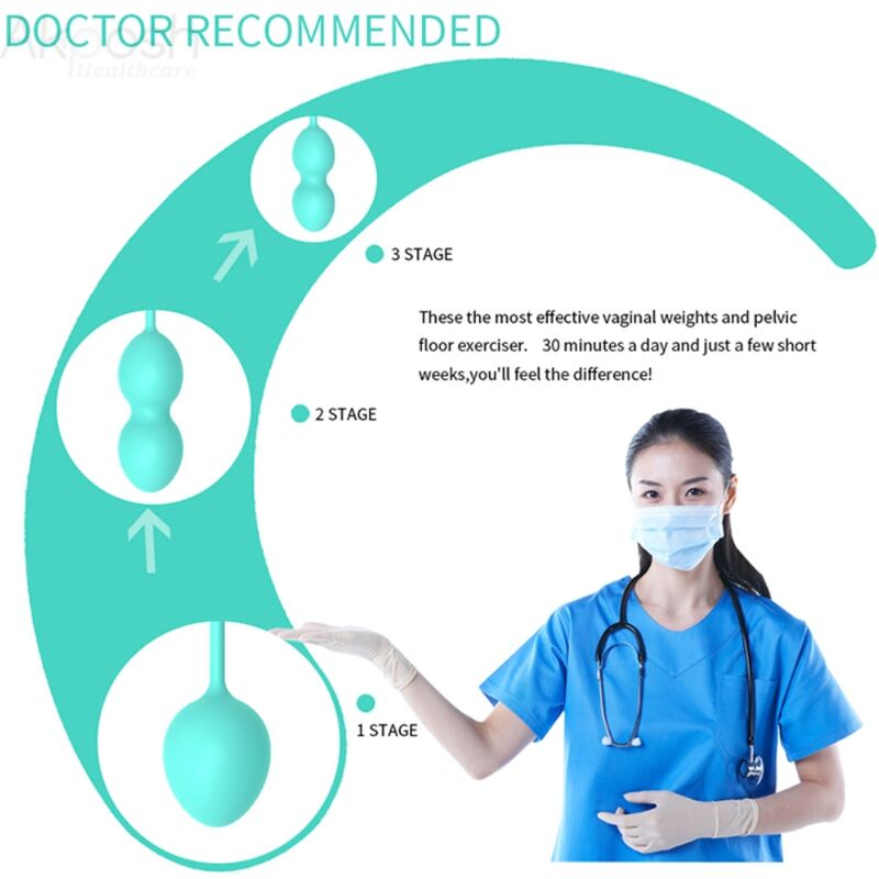 ARMONY - ANABIOSIS VAGINAL HALTERE 3 LEVELS GREEN