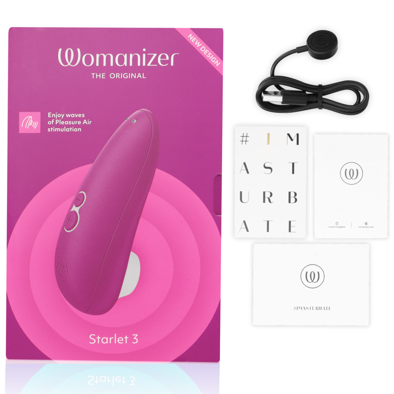 WOMANIZER - STARLET 3 VIOLET CLITORAL STIMULATOR