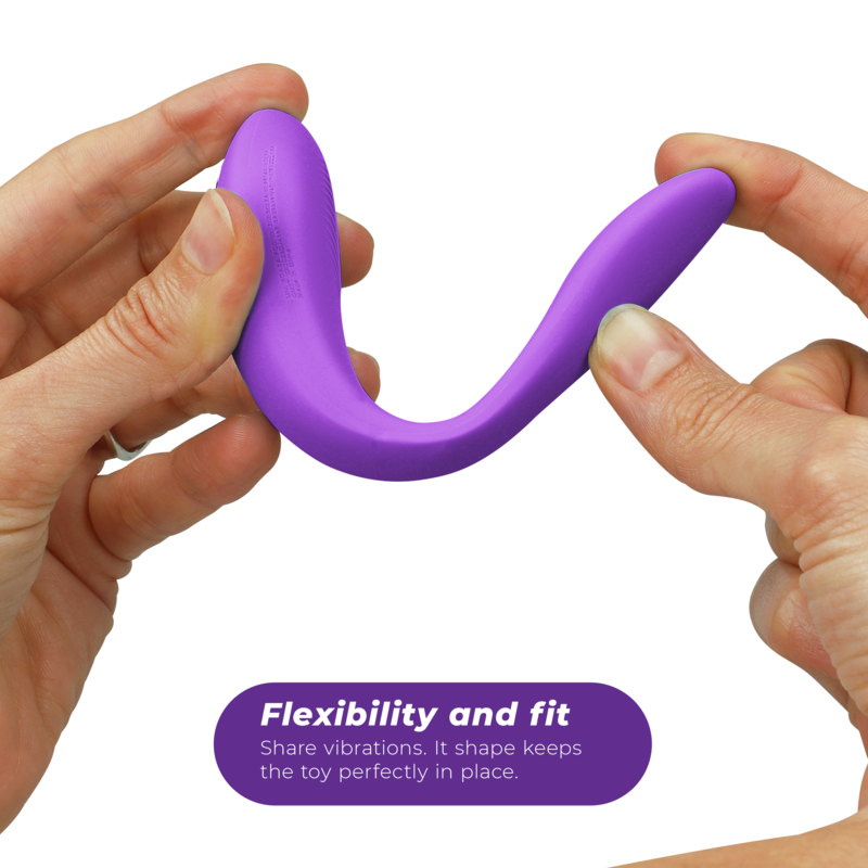 WE-VIBE - SYNC GO DOUBLE VIOLET STIMULATOR