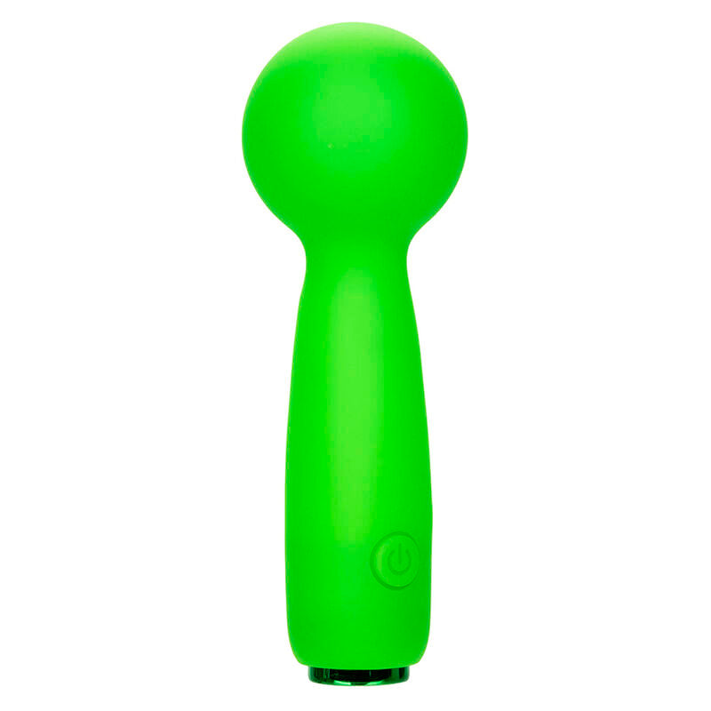 CALEXOTICS - NEON VIBES BUBBLY VIBE MINI MASSAGER 10 VIBRATIONS GREEN