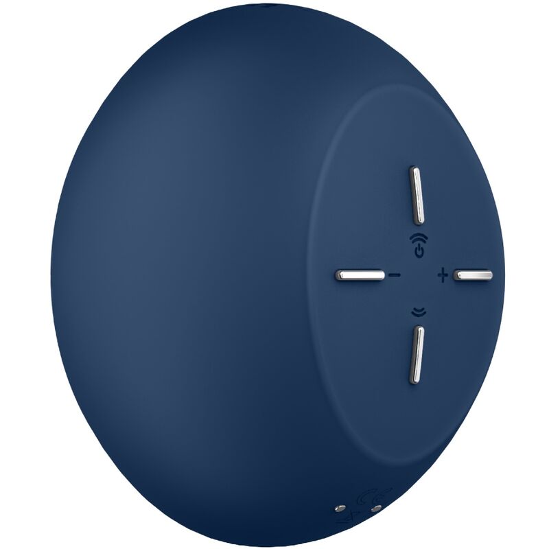 SATISFYER - AIR POWER 4 STIMULATOR AND VIBRATOR 12 VIBRATIONS BLUE