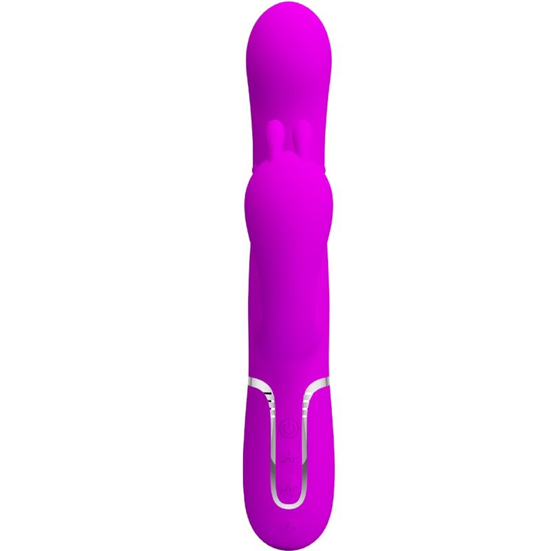 PRETTY LOVE - CAMMY 4-IN-1 MULTIFUNCTIONAL TRIPLE VIBRATOR PINK