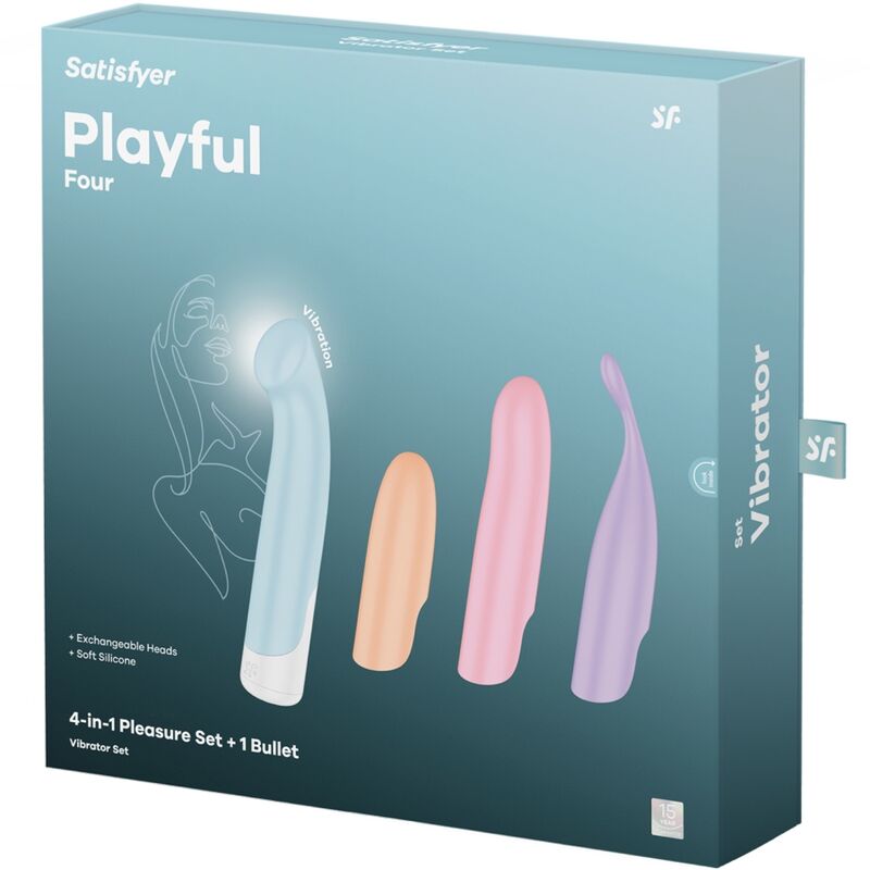SATISFYER - G-SPOT WAVE 4 12 VIBRATIONS DARK GRAY VIBRATOR PROGRAM