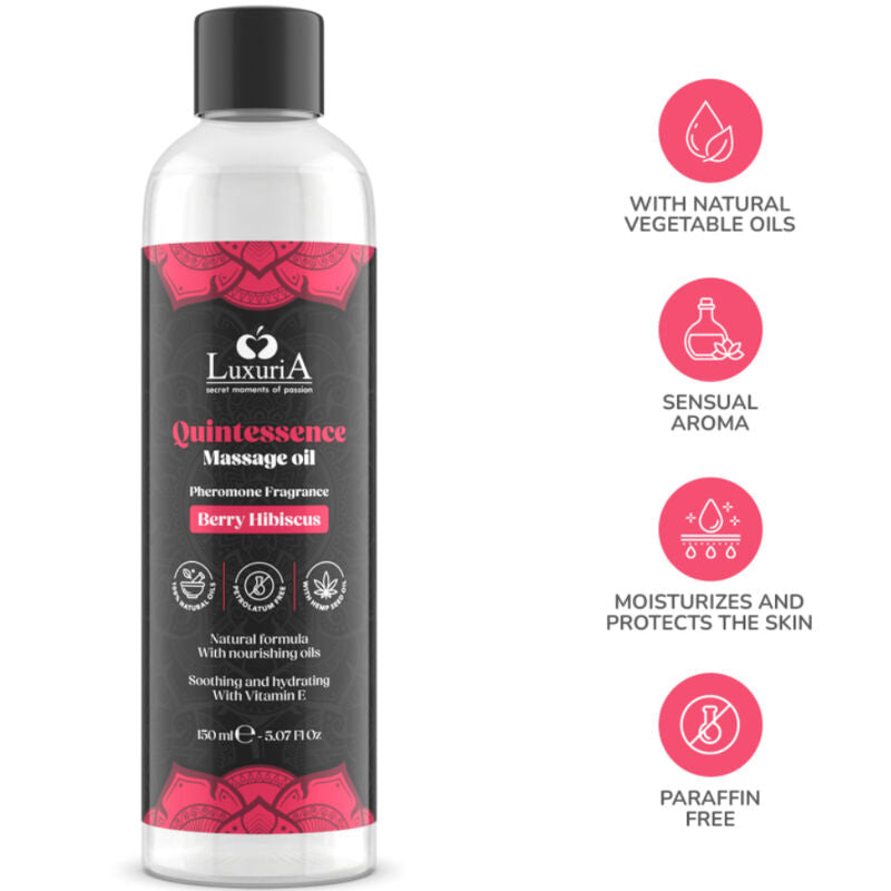 INTIMATELINE LUXURIA - BERRY MASSAGE OIL 150 ML