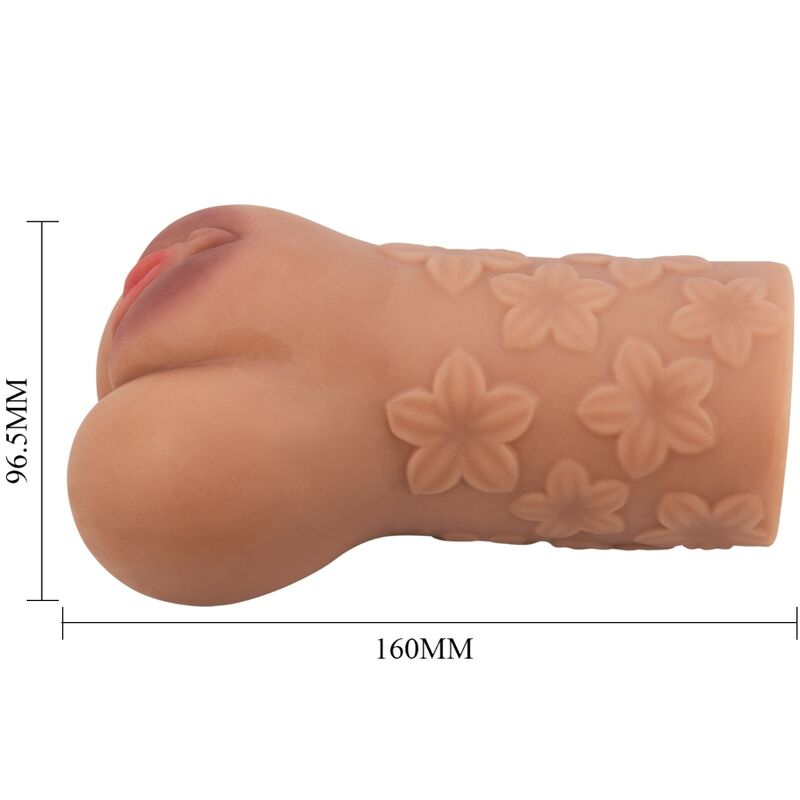 CRAZY BULL - SCARLET VAGINA AND ANUS DESIGN WITH FLOWERS