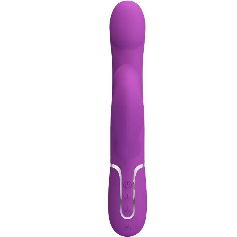 PRETTY LOVE - 4-IN-1 MULTIFUNCTIONAL VIBRATOR AND STIMULATOR PURPLE