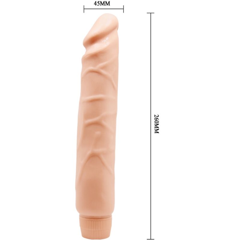 DANCE - JACK REALISTIC VIBRATOR 26 CM FLESH