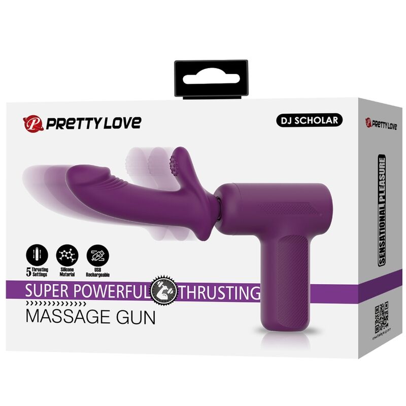 PRETTY LOVE - DJ SCHOLAR MASSAGER 5 PURPLE SETTINGS