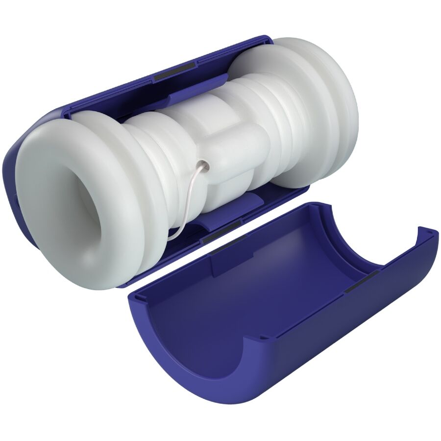 PRETTY LOVE - DJ LADY MALE MASTURBATOR WITH VIBRATION, 5 SETTINGS, PURPLE