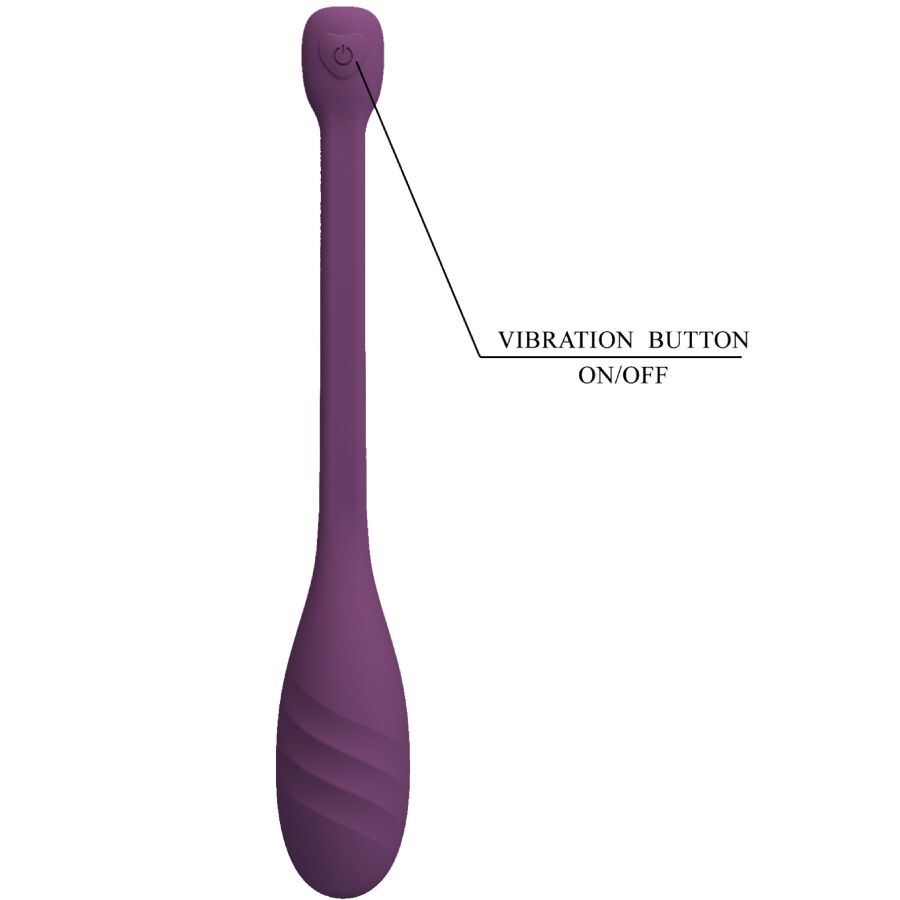 PRETTY LOVE - APP-CONTROLLED VIBRATOR LEVIATHAN PURPLE