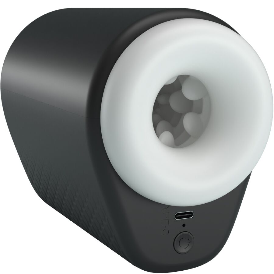 PRETTY LOVE - DJ GIRL MALE MASTURBATOR WITH VIBRATION, 5 SETTINGS, BLACK