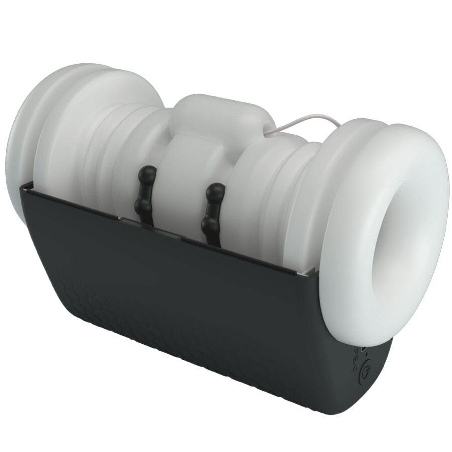 PRETTY LOVE - DJ GIRL MALE MASTURBATOR WITH VIBRATION, 5 SETTINGS, BLACK