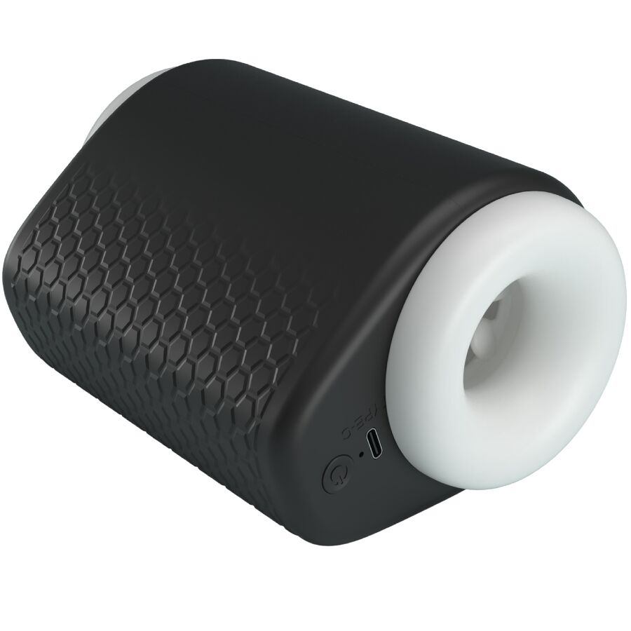 PRETTY LOVE - DJ GIRL MALE MASTURBATOR WITH VIBRATION, 5 SETTINGS, BLACK