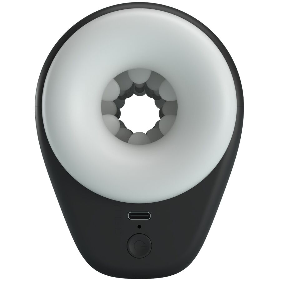 PRETTY LOVE - DJ GIRL MALE MASTURBATOR WITH VIBRATION, 5 SETTINGS, BLACK