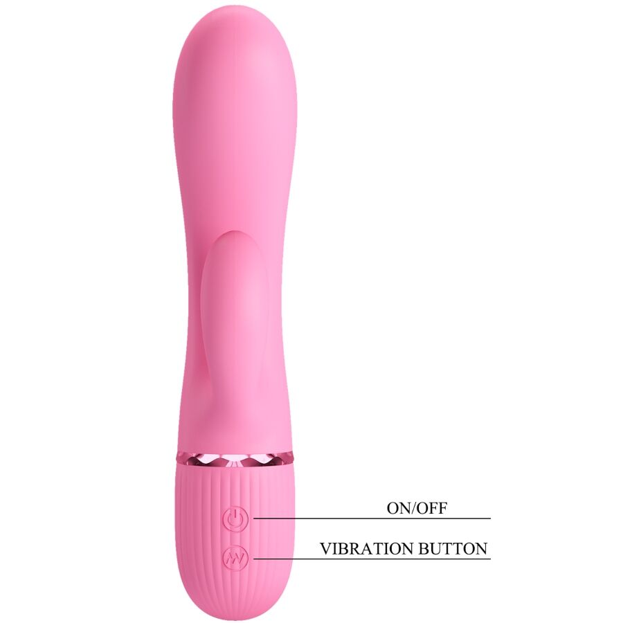 PRETTY LOVE - MARSKI RABBIT PINK G-SPOT VIBRATOR