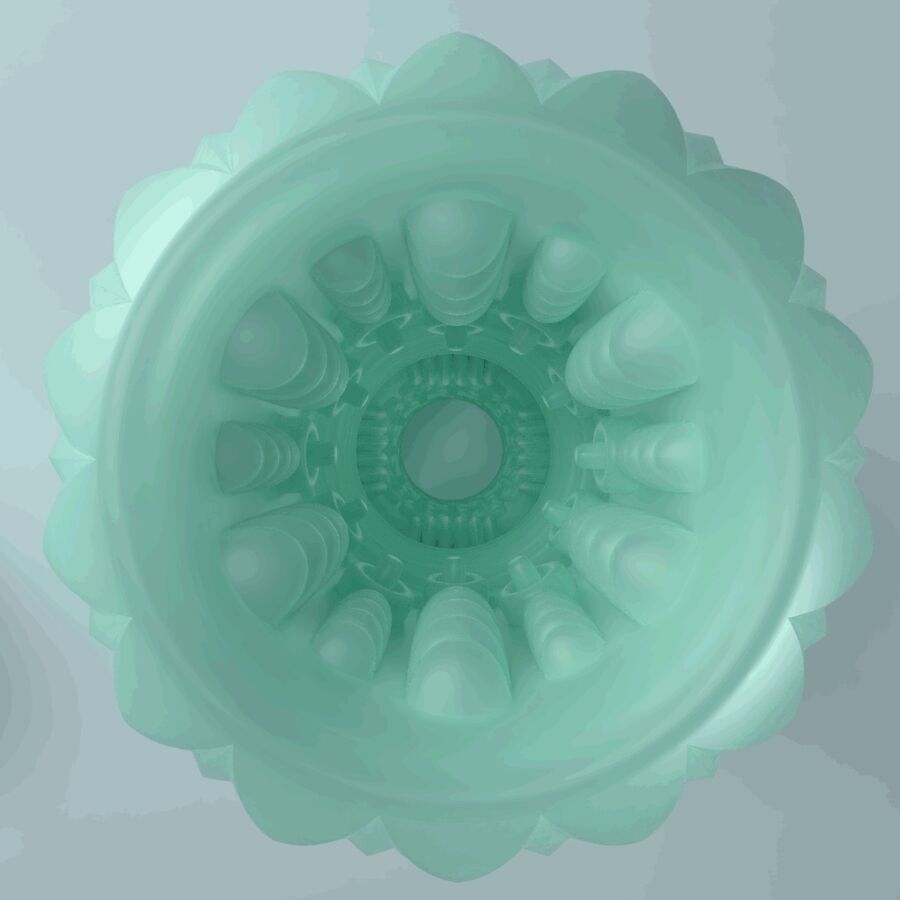 Pretty Love - Male Masturbator Athena Alice Turquoise