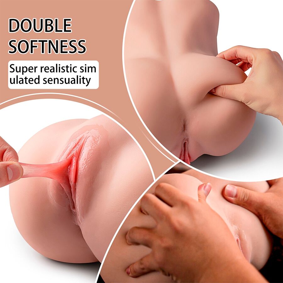 XISE - LYDIA FEMALE VAGINA MASTURBATOR WITH IMPULSE 25 CM