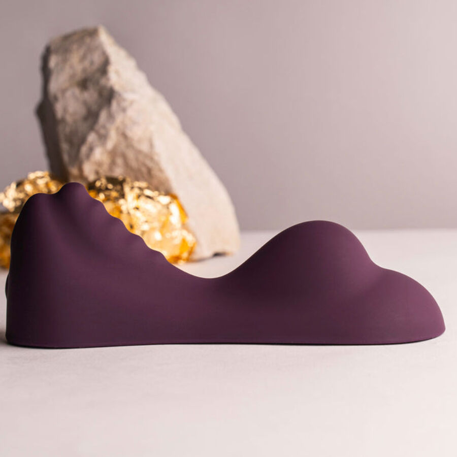 ROCKS-OFF - PURPLE RUBY GLOW VIBRATOR FOR SITTING