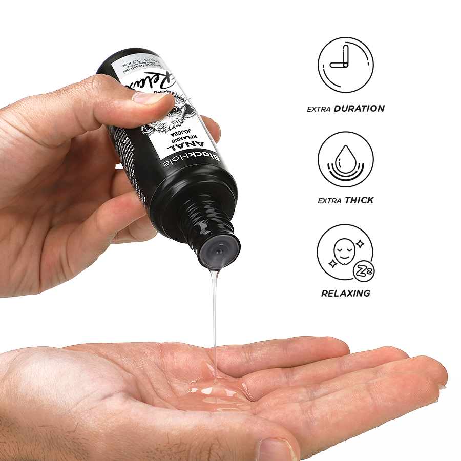 BLACK HOLE - JOJOBA RELAXING ANAL SILICONE BASE 100 ML