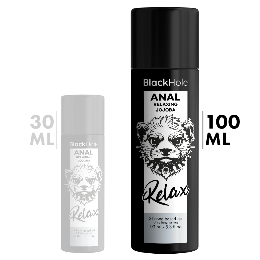 BLACK HOLE - JOJOBA RELAXING ANAL SILICONE BASE 100 ML