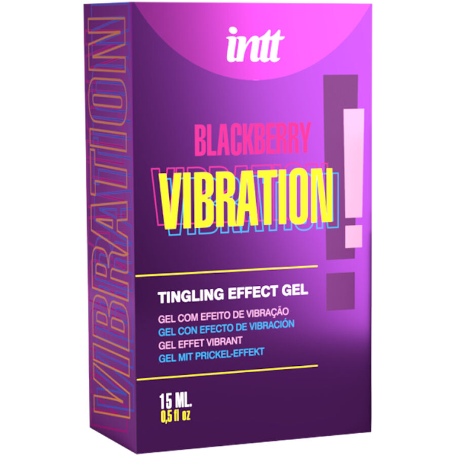 INTT RELEASES - LIQUID VIBRANT GEL BLACKBERRY FLAVOR 15 ML