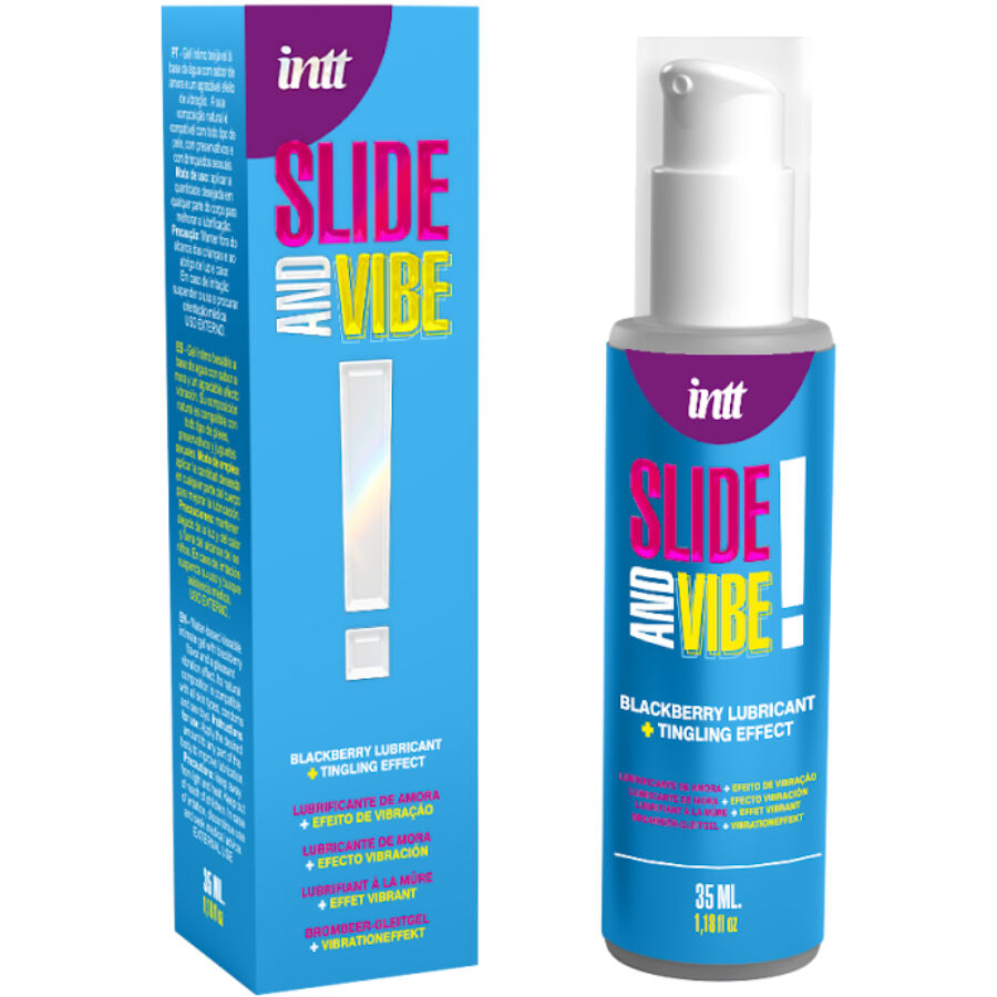 INTT RELEASES - WATER-BASED KISSABLE VIBRATING LUBRICANT 35 ML