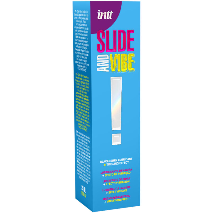 INTT RELEASES - WATER-BASED KISSABLE VIBRATING LUBRICANT 35 ML