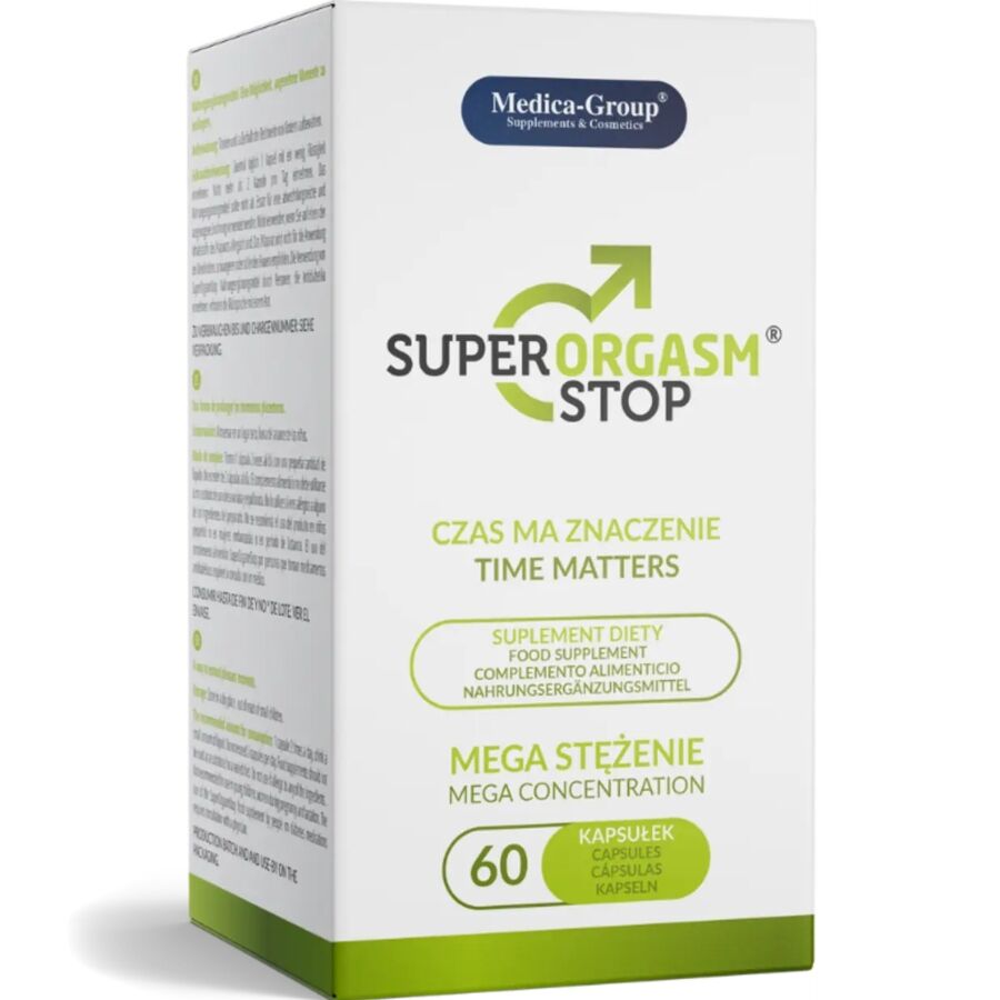 MEDICA GROUP - SUPER ORGASM TO STOP DELAYING EJACULATION FOR MEN 60 CAPSULES