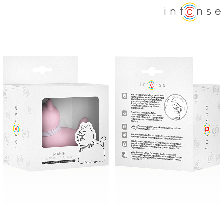 INTENSE - MARIE PINK EFEITO DE PULSAÇÃO ESTIMULADOR DE LÍNGUA