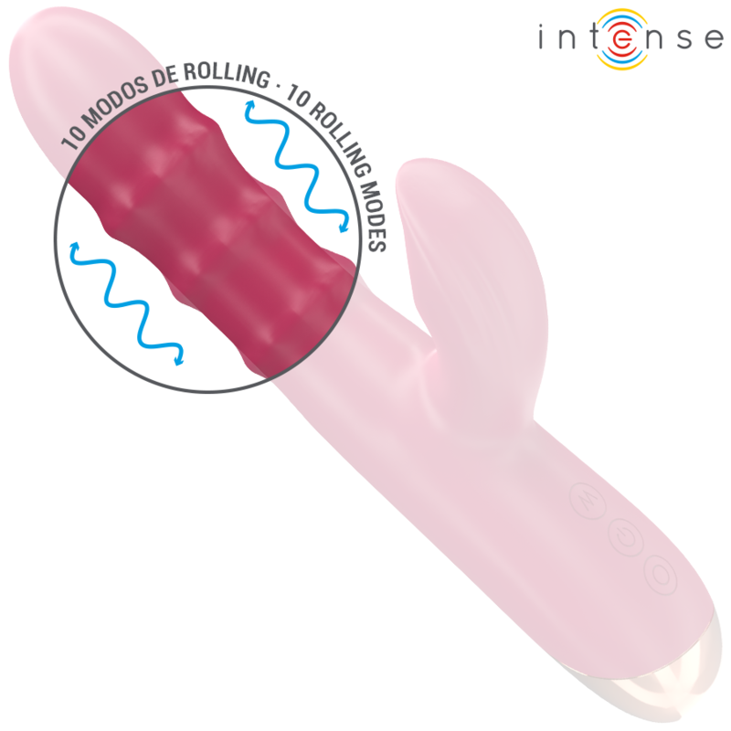 INTENSE - CHLOE 3-IN-1 MULTIFUNCTIONAL VIBRATOR RED