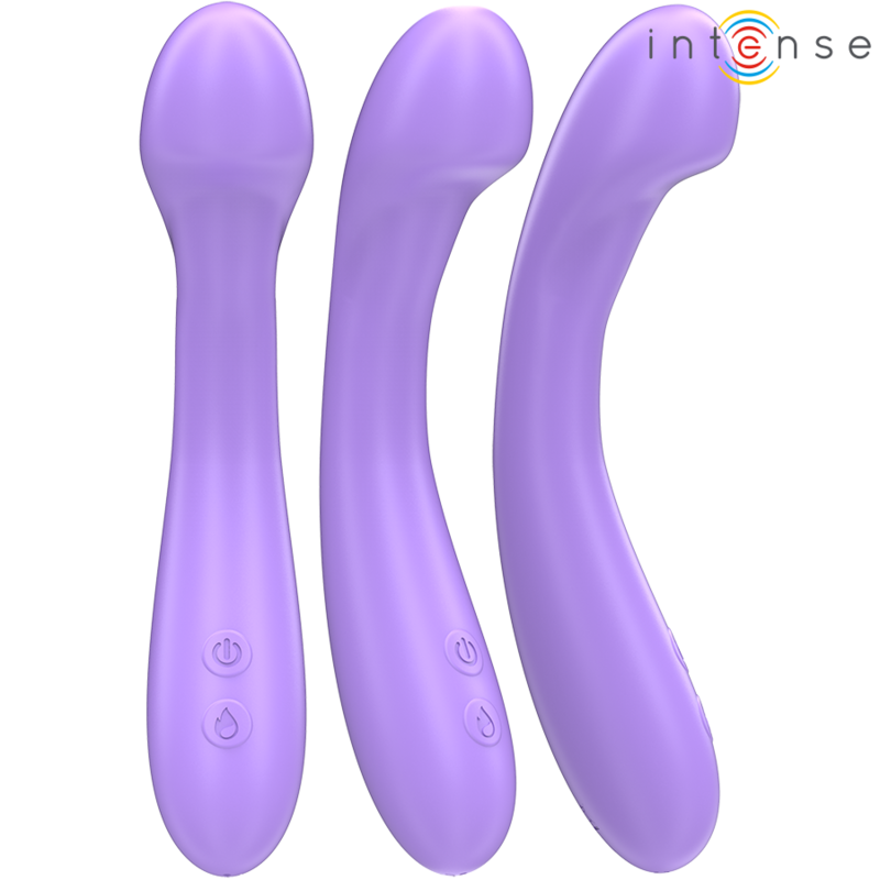 INTENSE - BECKY 19 CM HEATING VIBRATOR 7 VIBRATIONS PURPLE