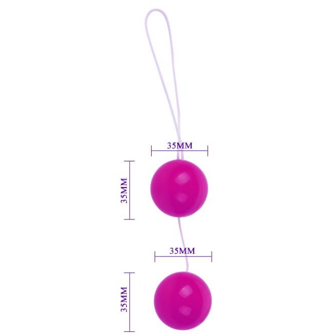 BALL - TWIN LILAC BALLS CHINESE BALLS UNISEX