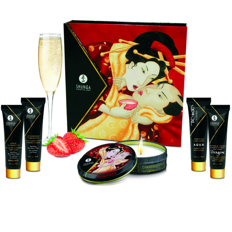 SHUNGA - SECRET KIT OF STRAWBERRIES AND GEISHA'S CAVA