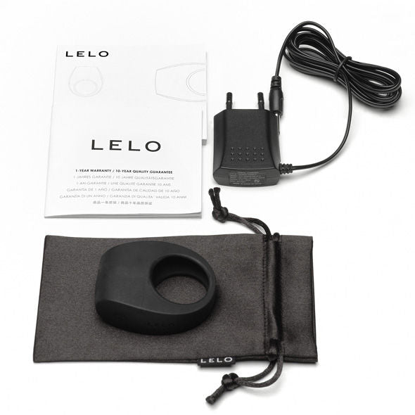 LELO - BLACK VIBRATING RING TOR II