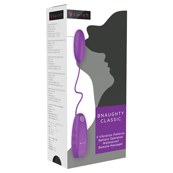 B SWISH - BNAUGHTY CLASSIC PURPLE VIBRANT BULLET