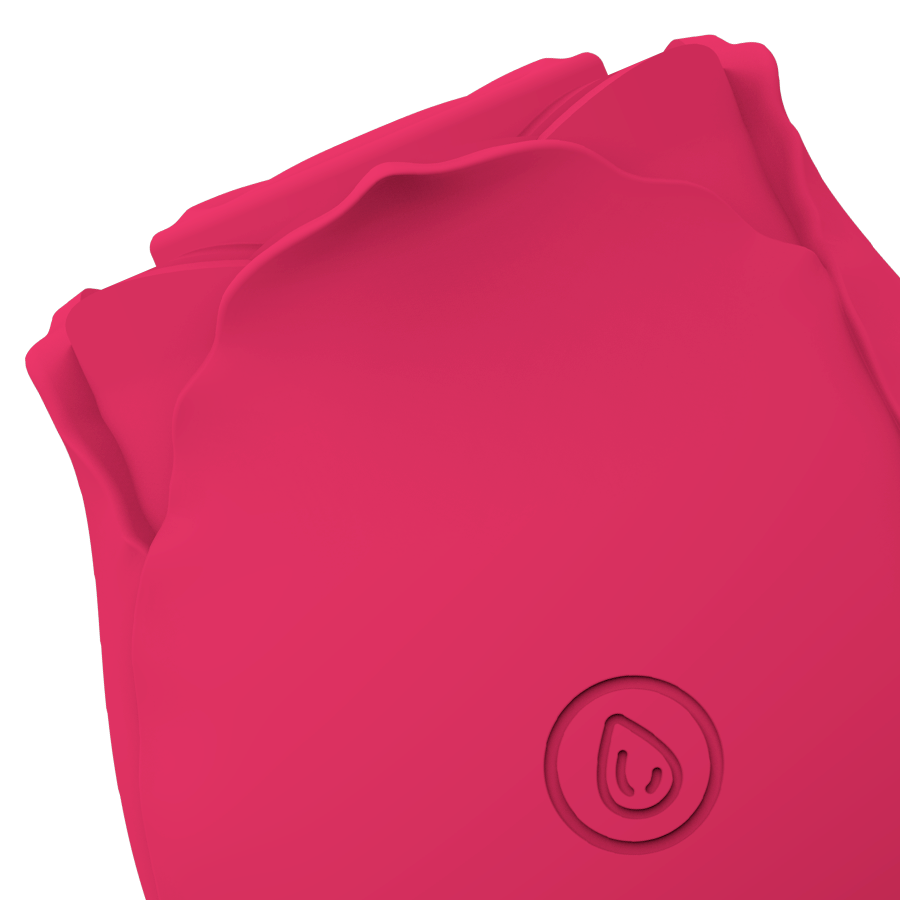 Vibrator MIA edição limitada Wave Clítoris Suction na cor vermelha, com design ergonómico e textura detalhada.