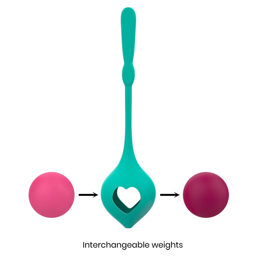 RITHUAL - DEVA AQUA GREEN PELVIC FLOOR TRAINING SET