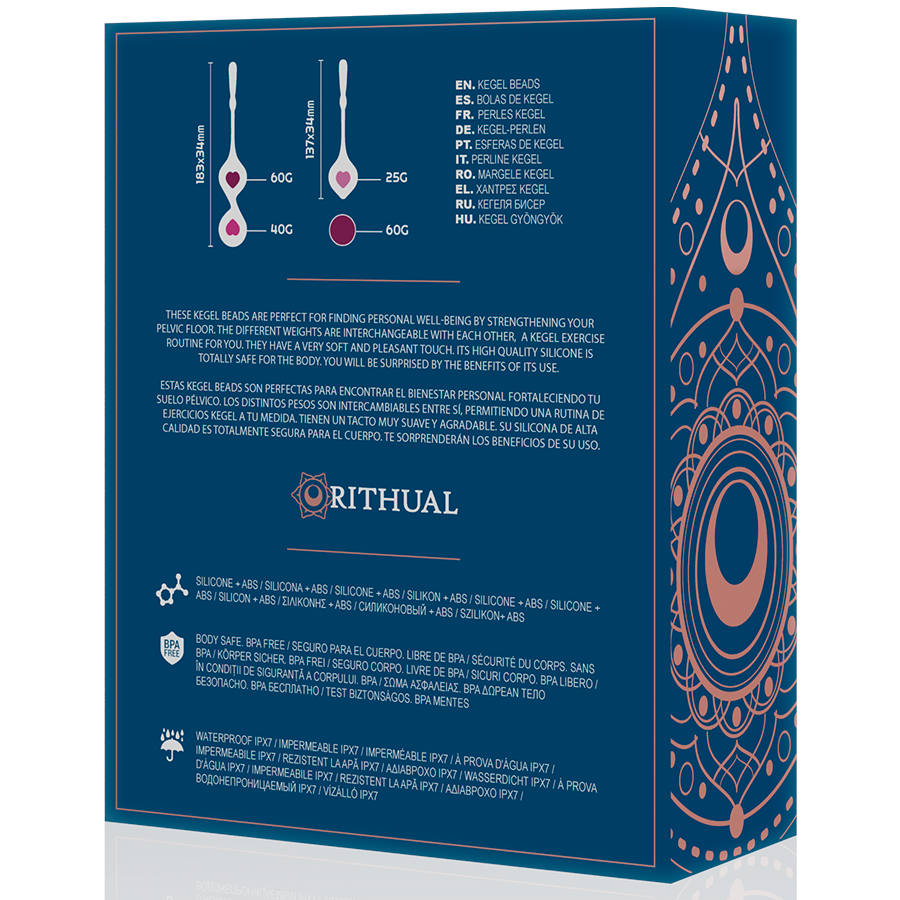 RITHUAL - DEVA AQUA GREEN PELVIC FLOOR TRAINING SET
