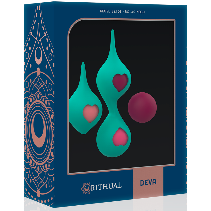 RITHUAL - DEVA AQUA GREEN PELVIC FLOOR TRAINING SET