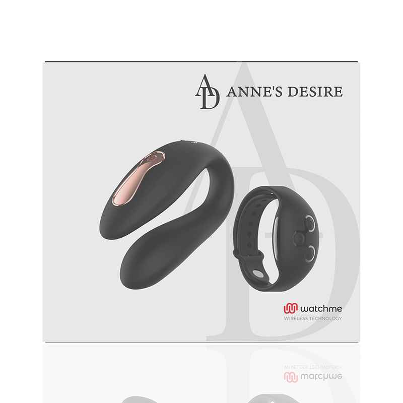 Anne's Desire - Dual Pleasure Technology Watch in Black
