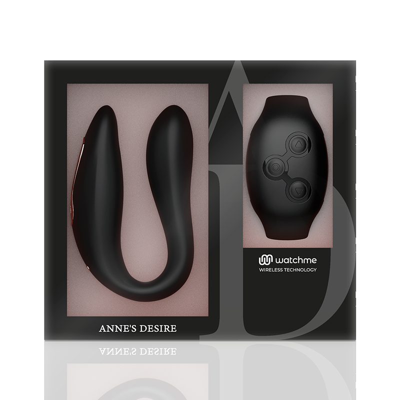 Anne's Desire - Dual Pleasure Technology Watch in Black