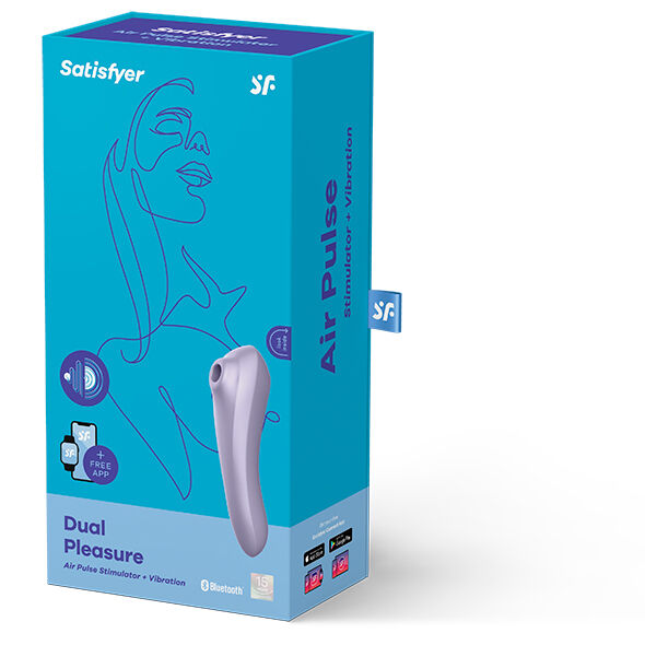 SATISFYER - DUAL PLEASURE MAVVE AIR PULSE VIBRATOR